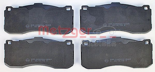 METZGER Bremsbelagsatz, Scheibenbremse